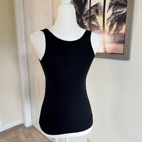 Hurley Graphic Tank Top | Black | Gray Dot Print | Small | 100% Cotton | Y2K - Picture 2 of 7